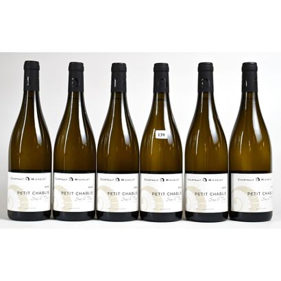 6 Btles Carton PETIT CHABLIS «Sous le Vent»,...