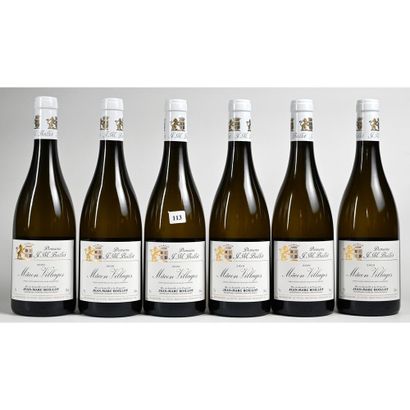6 Btles MACON VILLAGE, J.M. Boillot, 2020....