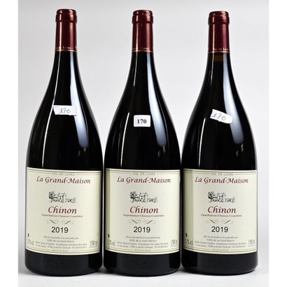 3 Magnums DOMAINE LA GRAND-MAISON, Chinon,...