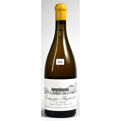 DOMAINE d’AUVENAY. 1 Btle Bourgogne aligoté,...