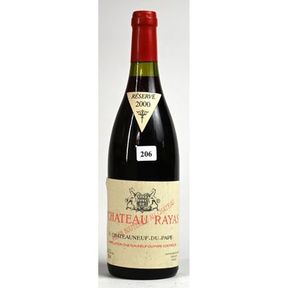 1 Btle Château RAYAS, Châteauneuf-du-Pape,...