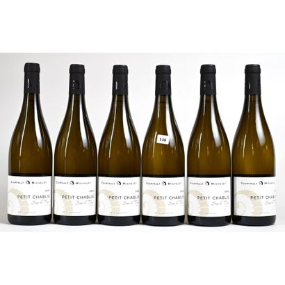 6 Btles Carton PETIT CHABLIS «Sous le Vent»,...