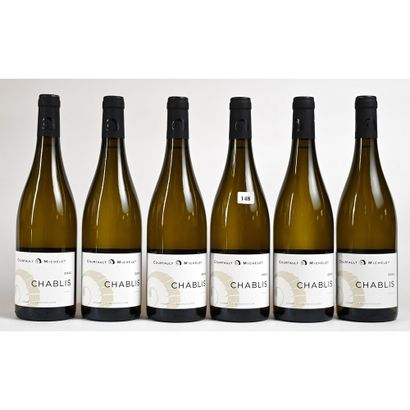 6 Btles CHABLIS, Courtault-Michelet, 2022....