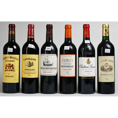 6 Btles Bordeaux dont 1 Btle Château BEYCHEVELLE...