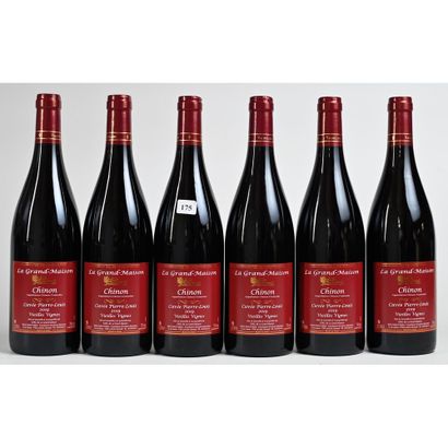 6 Btles Carton CHINON LA GRAND-MAISON, Cuvée...