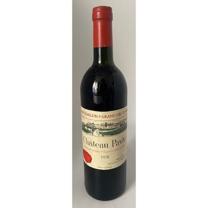 1 Btle Château PAVIE, 1978. (Capsule cor...