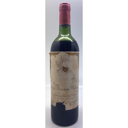 1 Btle Château MOUTON BARONNE PHILIPPE, 1975....