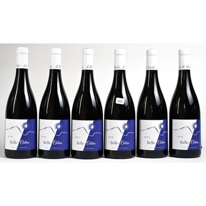 6 Btles BELLE COLERE, Vin de France, J.M....