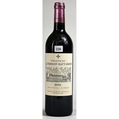 1 Btle Château LA MISSION HAUT-BRION, 2001....