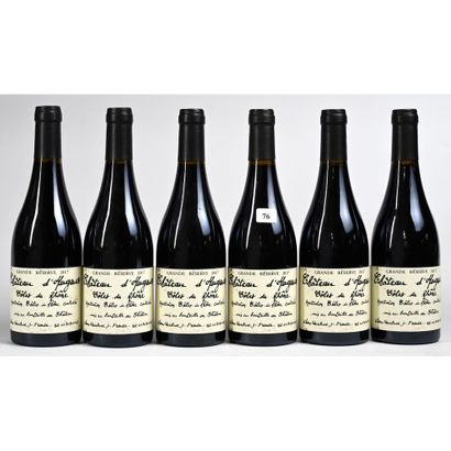 6 Btles (50cl) Carton Château d’HUGUES, Côtes-du-Rhône...