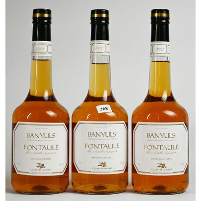 12 Btles de BAGNYULS, Fontaulé, Cellier des...