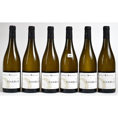 6 Btles CHABLIS, Courtault-Michelet, 2022....