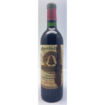 1 Btle Château L’ANGELUS, 1972. (Etiquette...