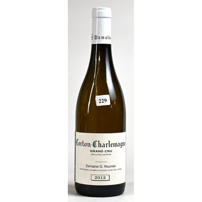 DOMAINE G. ROUMIER. 1 Btle CORTON-CHARLEMAGNE,...