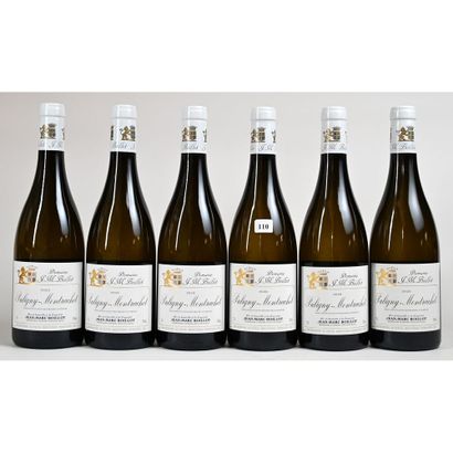 6 Btles PULIGNY-MONTRACHET, J.M. Boillot,...