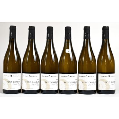 6 Btles Carton PETIT CHABLIS «Sous le Vent»,...