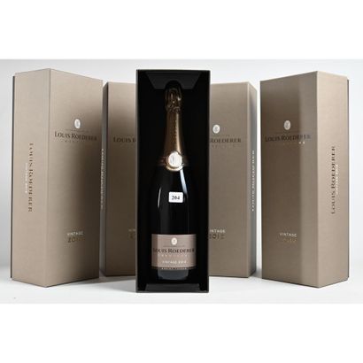 5 Btles Carton Champagne ROEDERER, 2012.