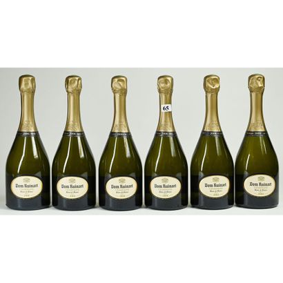 6 Btles (carton) Champagne DOM RUINART, Blanc...