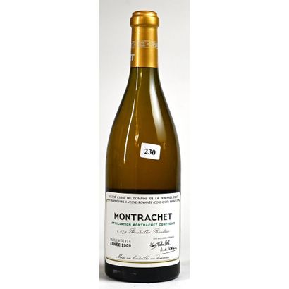 DOMAINE DE LA ROMANEE CONTI. 1 Btle MONTRACHET,...