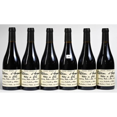 6 Btles (50cl) Carton Château d’HUGUES, Côtes-du-Rhône...