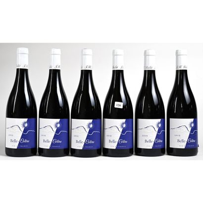 6 Btles BELLE COLERE, Vin de France, J.M....
