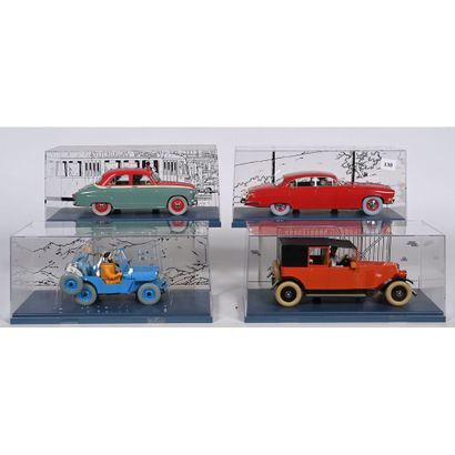 COLLECTION de 4 voitures des aventures de...
