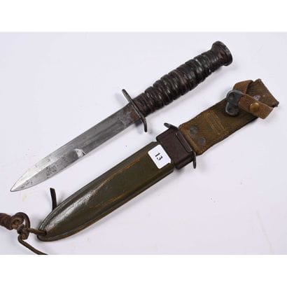 COUTEAU DE COMBAT US M3 Boka-Cie USA sur...