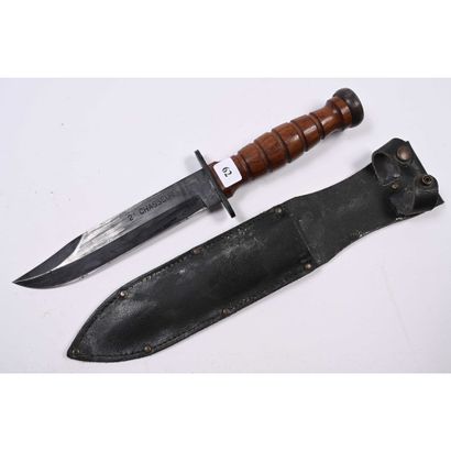 COUTEAU DE COMBAT 2ème Chasseur Kastinger...