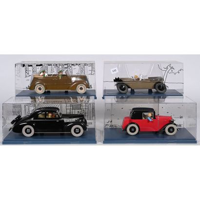 COLLECTION de 4 voitures des aventures de...