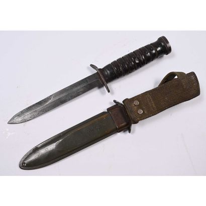 COUTEAU DE COMBAT US M3 Case sur garde F...