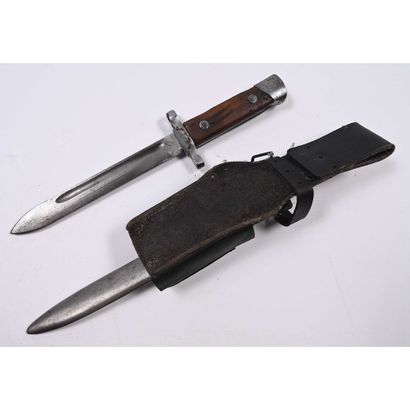 BAÏONNETTE Italie modèle 1838. Lame fixe....