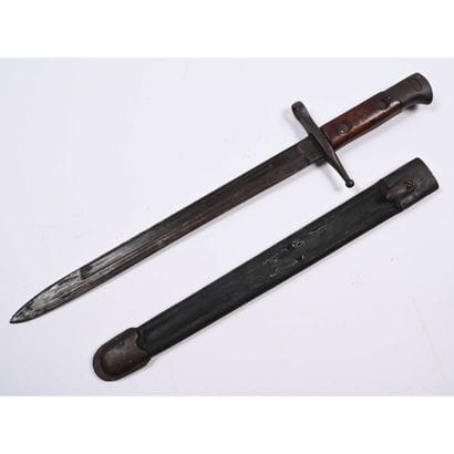BAÏONNETTE. Italie. Modèle 1891. Terni. Fourreau...