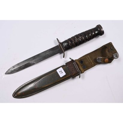 COUTEAU DE COMBAT US M3 Case sur garde F...