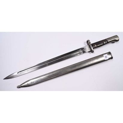 BAÏONNETTE belge, modèle 24, Export.