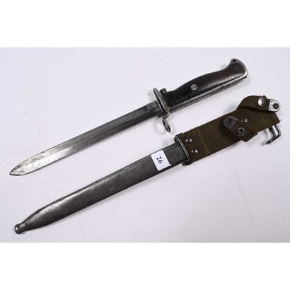 BAÏONNETTE Norvège KRAG. Modèle 1894. Modifiée...