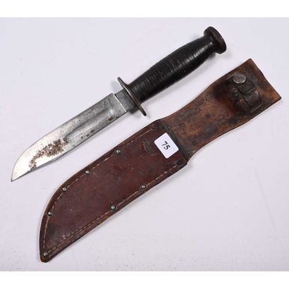 COUTEAU DE COMBAT US 6 K Ricasso Kinfolks...
