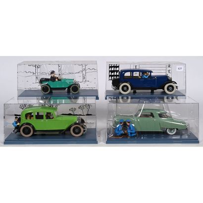 COLLECTION de 4 voitures des aventures de...