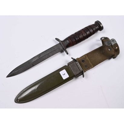 COUTEAU DE COMBAT US M3 Utika sur lame F...
