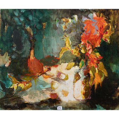 DOLBEAU Jean-François. «Nature morte au vase...