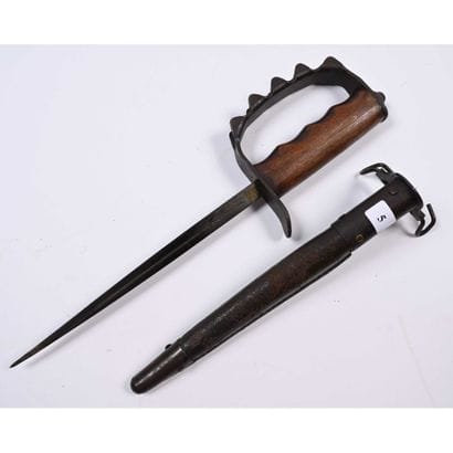 COUTEAU DE COMBAT Trench Knife Acco US 2ème...