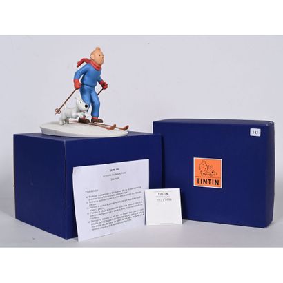 LEBLON DELIENNE. Tintin skie. Collection...