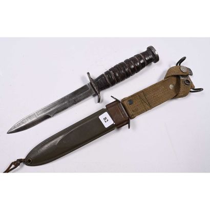 COUTEAU DE COMBAT US M3 Utica sur lame F...
