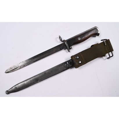 BAÏONNETTE Norvège KRAG. Modèle 1894. Modifiée...