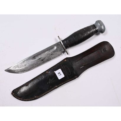 COUTEAU DE COMBAT US Marqué RH PAD 36.