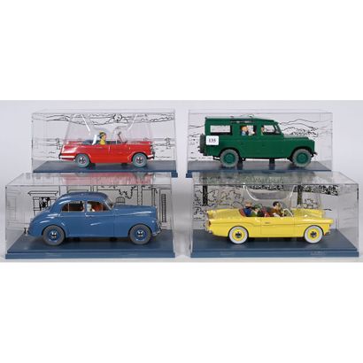 COLLECTION de 4 voitures des aventures de...
