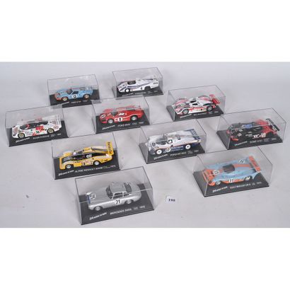 10 voitures 1/43ème série 24 Heures du Mans...