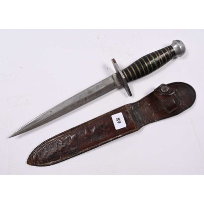 France. COUTEAU DE COMBAT de la Légion marqué...