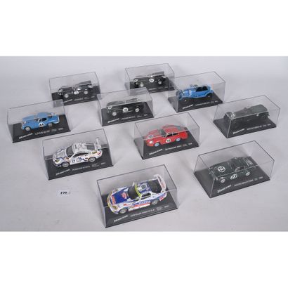 10 voitures 1/43ème série 24 Heures du Mans...