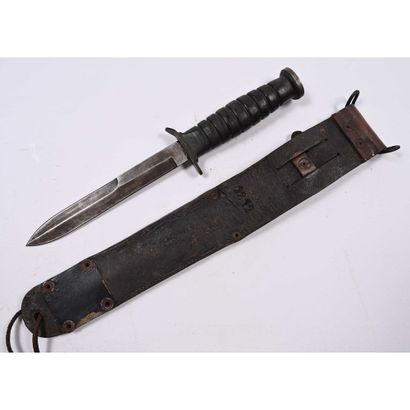 COUTEAU DE COMBAT US M3 1943. Fourreau M...