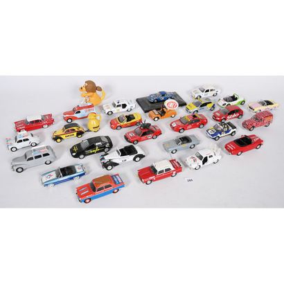 LOT de voitures 1/43ème publicitaires avec...